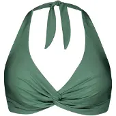 Barts Bikini Oberteil Damen Isla Cross Halter Celadon-36