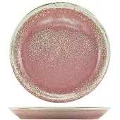 Genware Terra Porcelain Rose Tiefer Teller 24 Cm