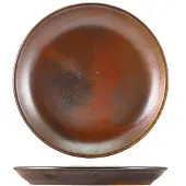 Genware Terra Porcelain Rustic Kupfer Coupe-teller 19 Cm