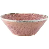 Genware Terra Porcelain Rose Kegelförmige Schale 14 Cm