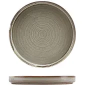 Genware Terra Porcelain Grey Flacher Präsentationsteller 18 Cm