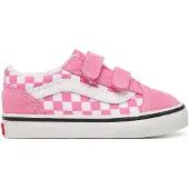 Vans kinderschuhe Old Skool V COLOR THEORY CHECKERBOARD Pink Fizz kind