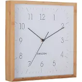 Karlsson - Wanduhr Neat Cuadrado - Weiß - 4.5x29.2x29.2cm