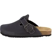 SUPERSOFT Classic Clogs Lederdecksohle, Korkfußbett, Schnutzabweisend