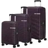 American Tourister Trolley Liftoff 3 PC Set D Dark Plum dunkelviolett 79cm