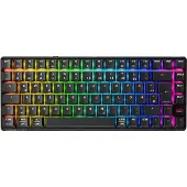XTRFY K33 Compact Wireless, Kabellos, USB + RF Wireless + Bluetooth, Mem-chanical key switch, QWERTZ, RGB-LED, Schwarz