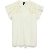 Vero Moda Bluse Line 10347292 Weiß Regular Fit