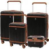 BERTOO Napoli Reisekoffer - schwarzes Set 4in1