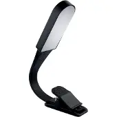 Aibecy Wiederaufladbare, stufenlos dimmbare Clip-Lampe, Schlafsaal, Nachttisch-Clip-Buchlampe, tragbare Leselampen
