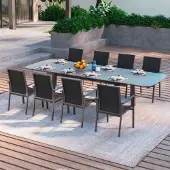 Mwh Verona/Anderno Gartenmöbel-Set 9tlg.