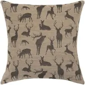 PAD Dekokissen "HERD", light braun, B:45cm L:45cm, Acryl, Baumwolle, Polyester, Viskose, Wolle, Dekokissen_Sitzkissen_Kissenhüllen, Dekokissen, Made in Europe