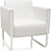 Hjh OFFICE ARUBA | 1-Sitzer - Lounge Sofa Wei?