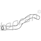Topran Kühlerschlauch Wasserschlauch für OPEL Astra G CC (T98) 206 706