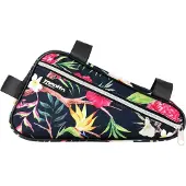 Zagatto Fahrradtasche mit Blumen Motiv ZG644