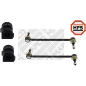 MAPCO 53739HPS Stabilisatorlager Reparatursatz für OPEL Corsa C Schrägheck (X01) Vorne 15mm Gummilager