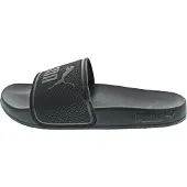 Puma Badesandale "LEADCAT 20 BX" gepolsterter Lederriemen, geformtes Fußbett