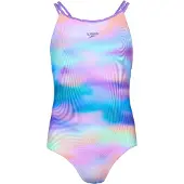 Speedo Printed Twinstrap Badeanzug