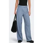 ONLY Anzughose "ONLLINDA HW STR MEL PANTS TLR NOOS" Materialmix