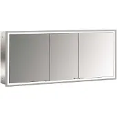 Emco prime Facelift LED-Lichtspiegelschrank 160 cm, 3 Türen, Unterputzmodell