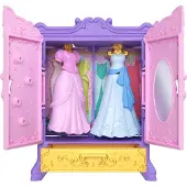 Mattel Disney Princess Royal Wardrobe Small Doll Set, Modepuppe, Weiblich, 3 Jahr(e), Mädchen, 132 mm, 200 g