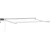 vidaXL Manuelle Gelenkarmmarkise mit LEDs 3,5 x 2 m