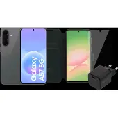 Samsung Galaxy A57 256GB Grau 5G + Komplettes Zubehörset