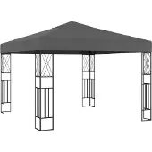 vidaXL Design New Pavillon 3×3 m Anthrazit Stoff Möbel2024 CHY413217