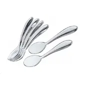 Guzzini Eierloeffelchen/Kaffeeloeffelchen 6Er Set cm 12,5, 21730000