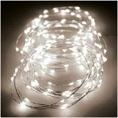 Lumineo Blinkende micro led girlande 12m 180leds warmes licht