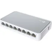 TP-LINK 8-Port-10/100Mbit/s-Desktop-Switch, Unmanaged, Fast Ethernet (10/100), Vollduplex