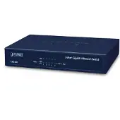 Planet GSD-503, Gigabit Ethernet (10/100/1000), Vollduplex, Wandmontage