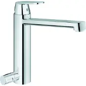 GROHE Eurosmart Cosmopolitan Einhand-Spültischbatterie mittelhoher Auslauf Absperrventil chrom - 30195000