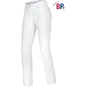 Bp Weiße figurbetonte Five-Pocket-Jeanshose mit Stretchkomfort in Größe 33/32