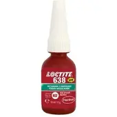 Loctite 638 Fügeklebstoff hochfest hochviskos anaerob grün 10ml Flasche - grün
