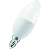 Ledvance 00217488, Intelligente Glühbirne, Edelstahl, Weiß, WLAN, E14, Warmweiß, 5 W