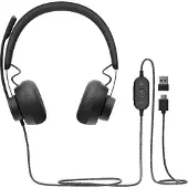 Logitech Zone Wired UC, Kabelgebunden, Anrufe/Musik, 20 - 16000 Hz, 211 g, Kopfhörer, Graphit