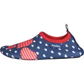 Playshoes Badeschuhe in Dunkelblau/ Bunt | Gr.: 30/31