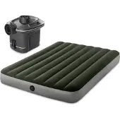 Intex Aufblasbare Matratze 191x137x25 cm mit elektrischer Pumpe 64778