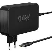Goobay USB-C Ladegerät für Tablet, Laptop z.B. Apple MacBook, Huawei MateBook, 90W, schwarz