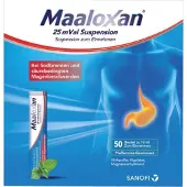 A. Nattermann & Cie GmbH Maaloxan Sodbrennenmittel Pfefferminz-Geschmack 50X10 ml