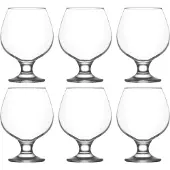 LAV Misket Brandy-Schwenkergläser – 390 ml – transparent – 6 Stück