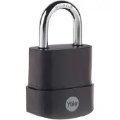 Yale Y227B/55/126/1 Vorhängeschloss 55 mm Schwarz Schlüsselschloss