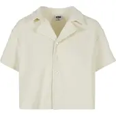Urban Classics Kurzarmshirt "Damen Ladies Towel Resort Shirt" 1