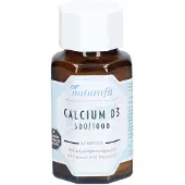 Naturafit Calcium D3 500/1000 Kapseln 60 St