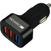 Canyon CNE-CCA07B, Auto, Zigarettenanzünder, 12 V, 2,4 A, Schwarz