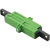 Roline LWL-Kupplung LSH Simplex, Single Mode, grün