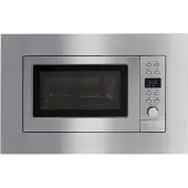 Amica Einbau-Mikrowelle "EMW 13185 E", silber (edelstahlfarben), B:59,5cm H:37,2cm T:36,8cm, Mikrowellen, Viel Komfort für schnelles und unkompliziertes Kochen im Alltag, Einbau-Mikrowelle