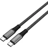 4smarts USB-C auf USB-C Kabel PremiumCord, 1,5 m, USB C, USB C, 0,48 Gbit/s, Schwarz