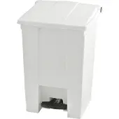 Rubbermaid Step-On Tretabfalleimer, 45,4 l, Rechteckig, Hart-Polyethylen (HDPE), Polypropylen (PP), Weiß, Terrasse, FM, UV, OSHA