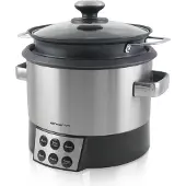 Emerio Risorette Dampfgarer in silber - Fassungsvermögen 1,8l; MC-108687.1